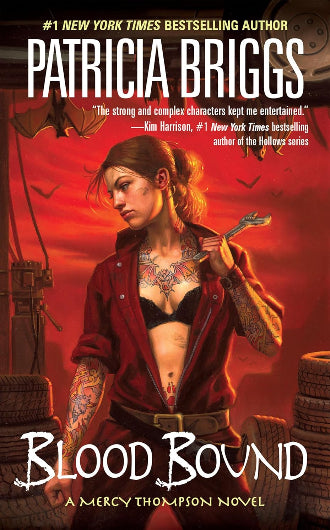 Blood Bound by Patricia Briggs, Ace Books, urban fantasy, Mercedes Thompson book 2, book cover