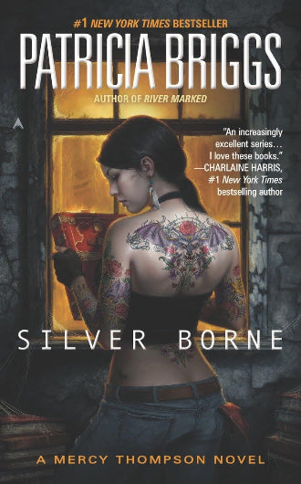 Silver Borne by Patricia Briggs, Ace Books, Book 5 in the Mercedes Thompson series, urban fantasy