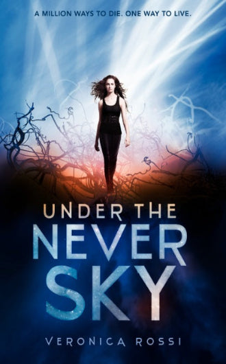 Under The Never Sky - Veronica Rossi  - boekomslag - Dystopia - Science Fiction